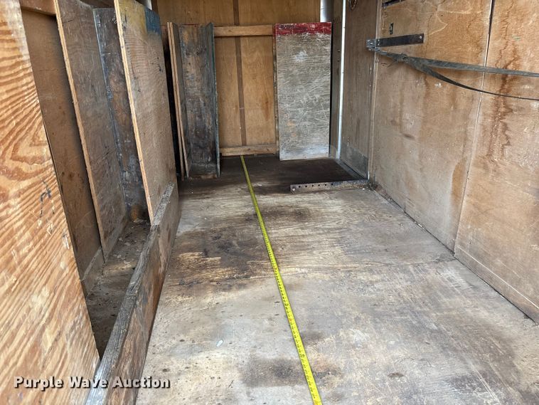 image for item FB3029 2005 Doolittle enclosed cargo trailer