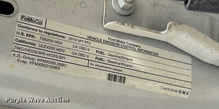 image for item FB3085 2019 Ford F350 Crew Cab pickup truck