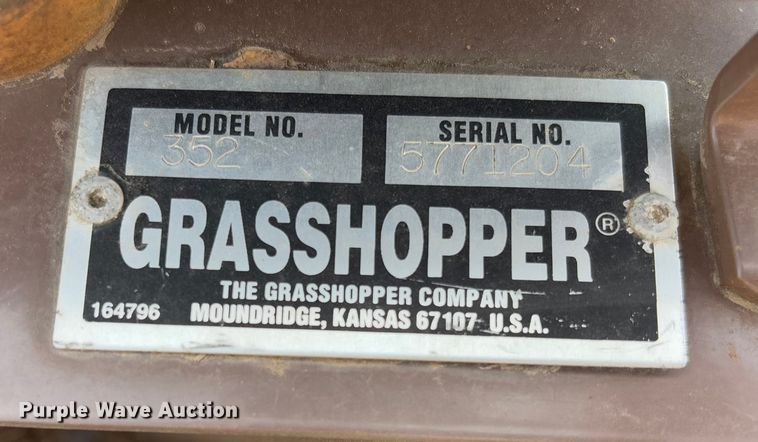 image for item FB3115 Grasshopper 620T2 ZTR lawn mower