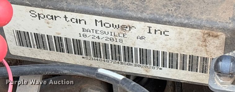 image for item FB3117 2018 Spartan RZ-HD ZTR lawn mower