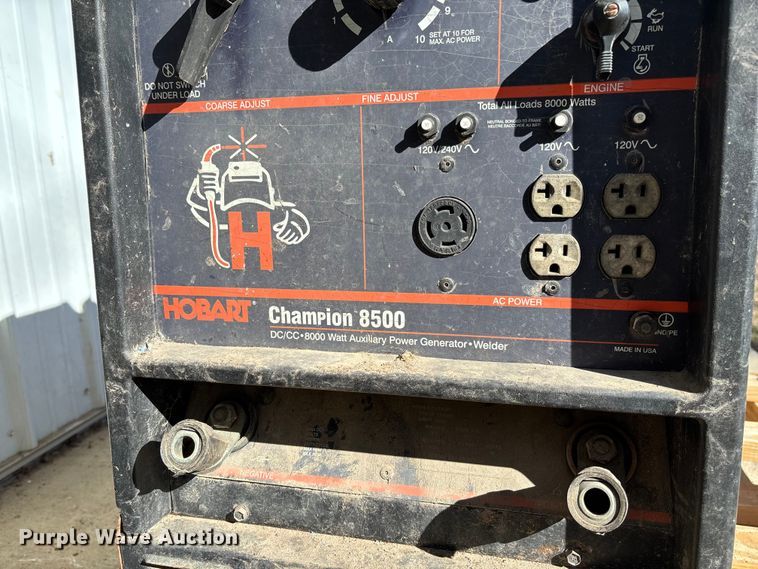 image for item FB3131 Hobart  Champion 8500 welder/generator