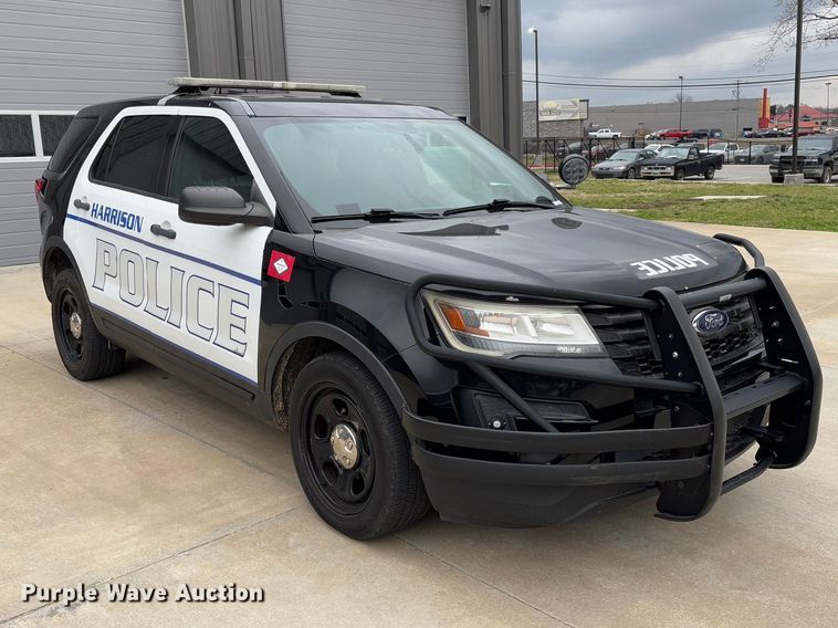 image for item FB3167 2017 Ford Explorer Police Interceptor SUV