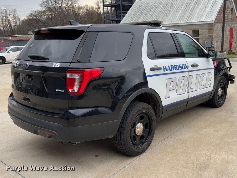 image for item FB3167 2017 Ford Explorer Police Interceptor SUV
