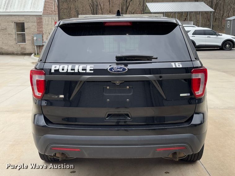 image for item FB3167 2017 Ford Explorer Police Interceptor SUV