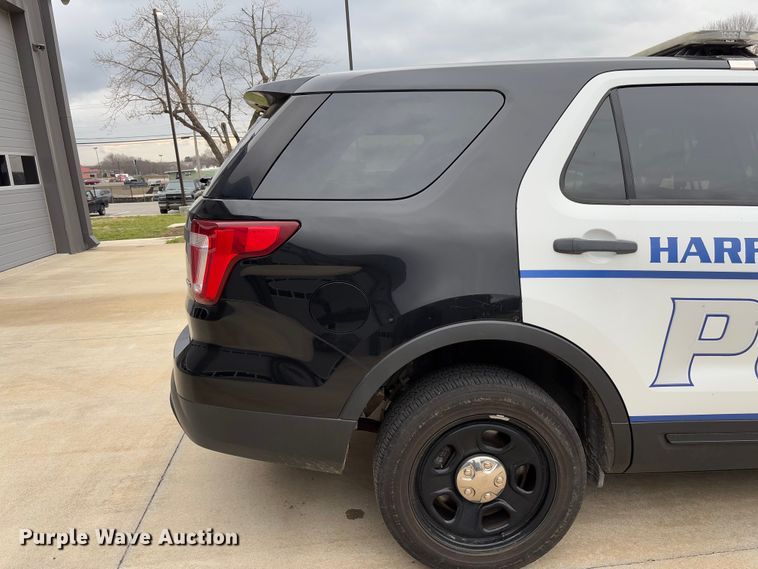 image for item FB3167 2017 Ford Explorer Police Interceptor SUV