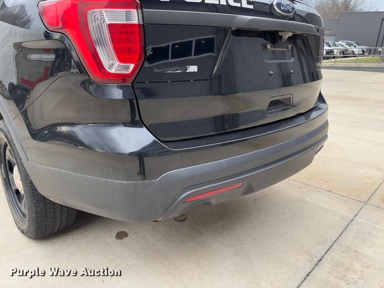 image for item FB3167 2017 Ford Explorer Police Interceptor SUV