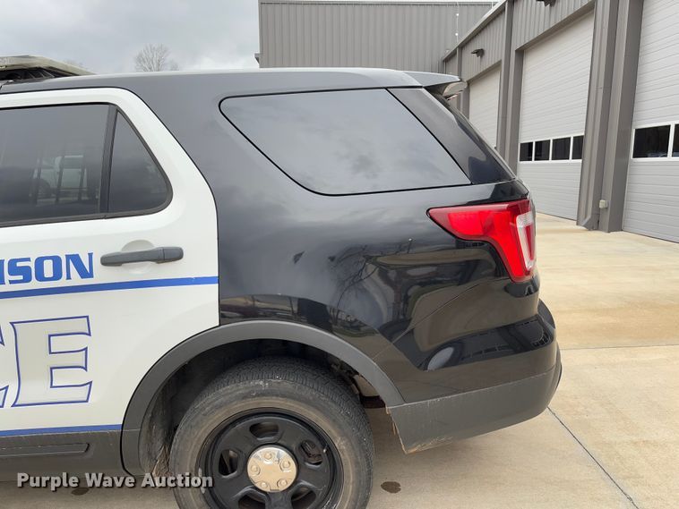 image for item FB3167 2017 Ford Explorer Police Interceptor SUV