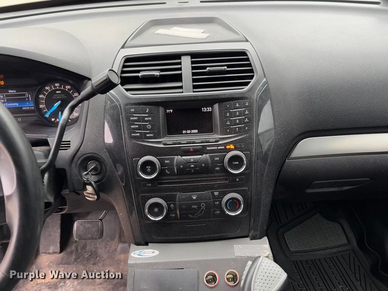 image for item FB3167 2017 Ford Explorer Police Interceptor SUV