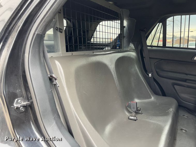 image for item FB3167 2017 Ford Explorer Police Interceptor SUV