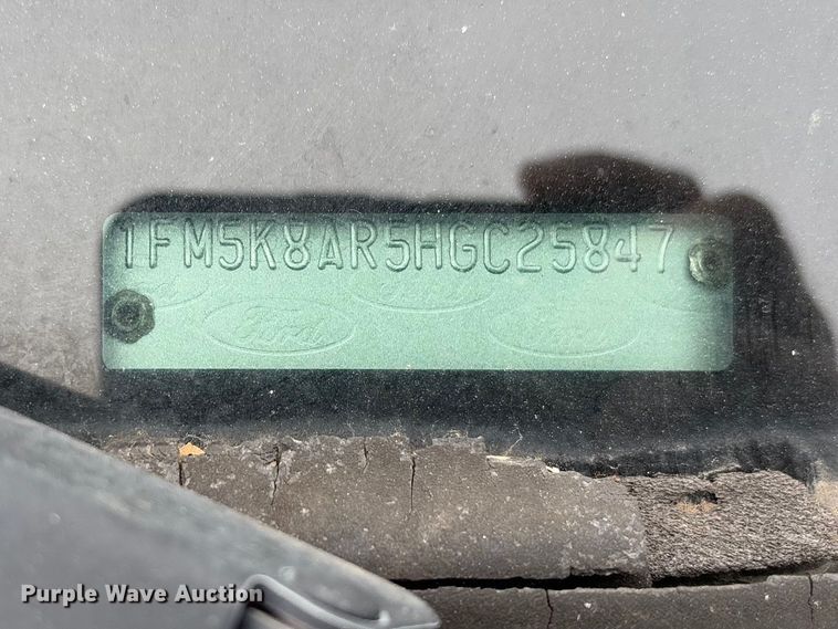 image for item FB3167 2017 Ford Explorer Police Interceptor SUV