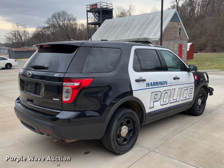 image for item FB3168 2015 Ford Explorer Police Interceptor SUV