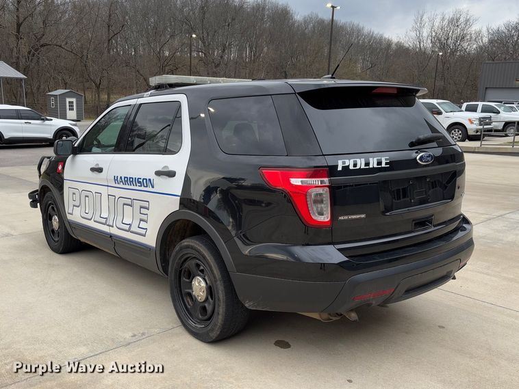 image for item FB3168 2015 Ford Explorer Police Interceptor SUV