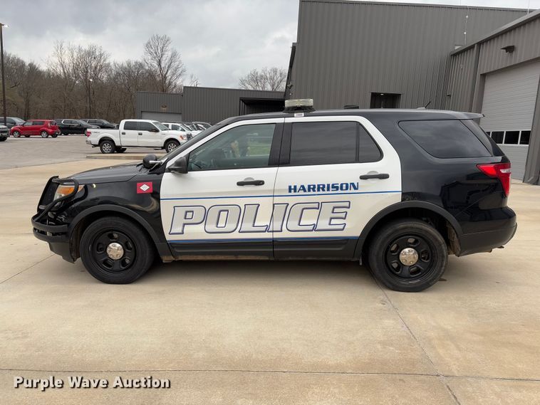 image for item FB3168 2015 Ford Explorer Police Interceptor SUV