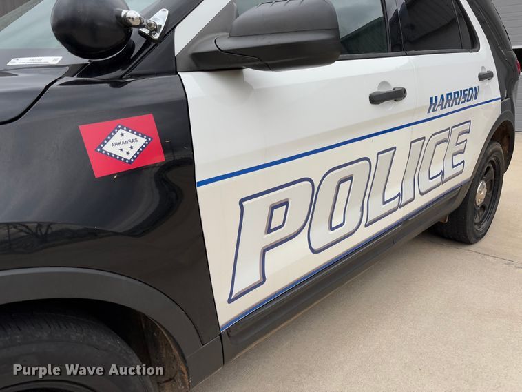 image for item FB3168 2015 Ford Explorer Police Interceptor SUV