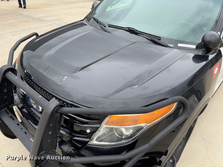 image for item FB3168 2015 Ford Explorer Police Interceptor SUV
