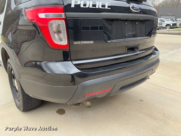 image for item FB3168 2015 Ford Explorer Police Interceptor SUV