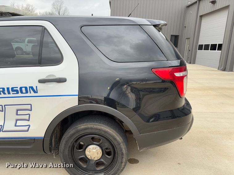 image for item FB3168 2015 Ford Explorer Police Interceptor SUV