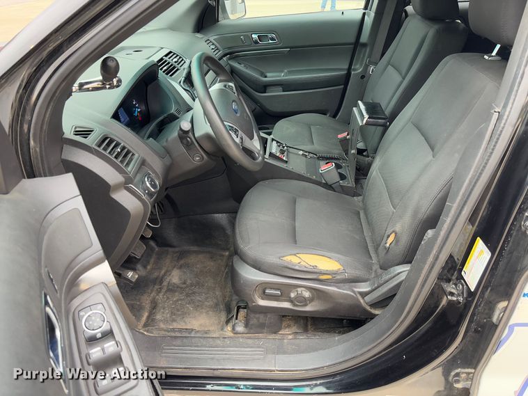 image for item FB3168 2015 Ford Explorer Police Interceptor SUV