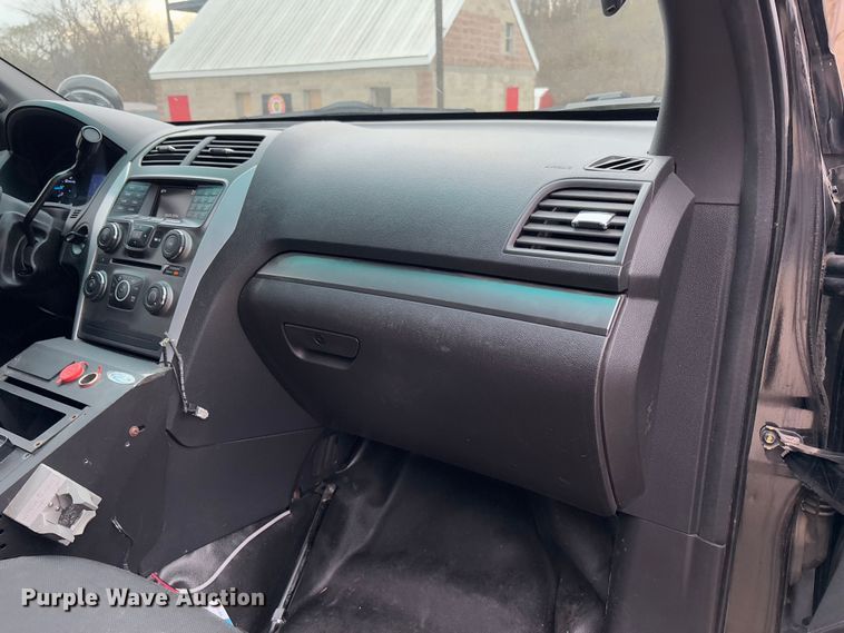 image for item FB3168 2015 Ford Explorer Police Interceptor SUV