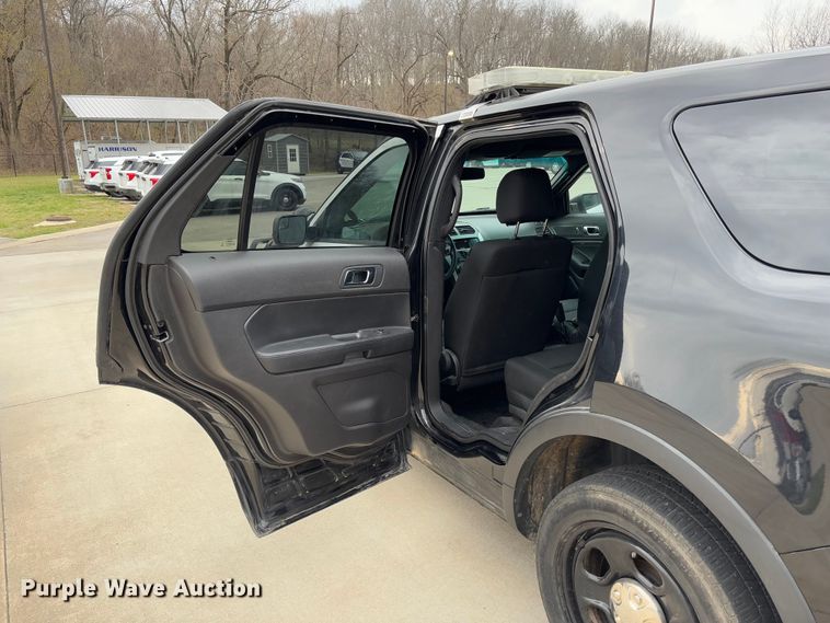 image for item FB3168 2015 Ford Explorer Police Interceptor SUV