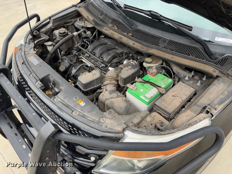 image for item FB3168 2015 Ford Explorer Police Interceptor SUV