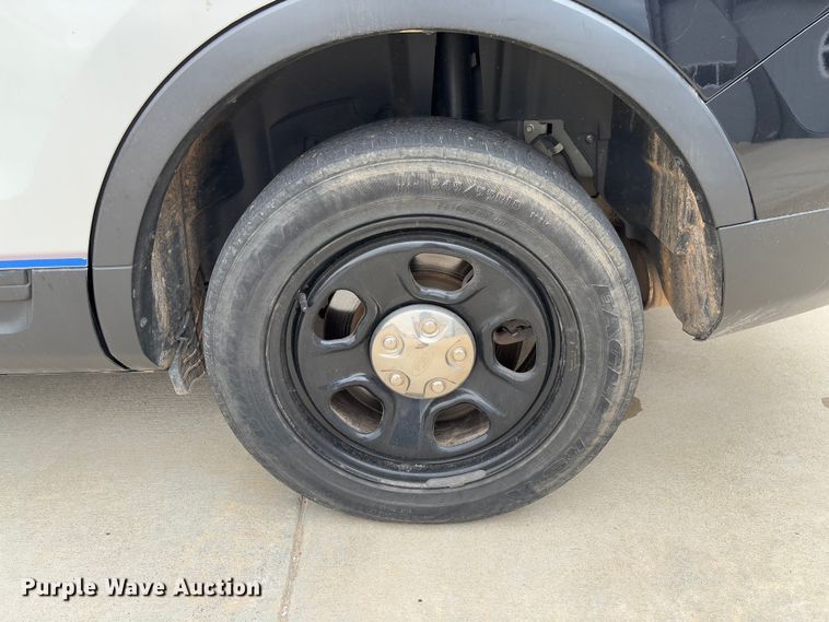 image for item FB3168 2015 Ford Explorer Police Interceptor SUV