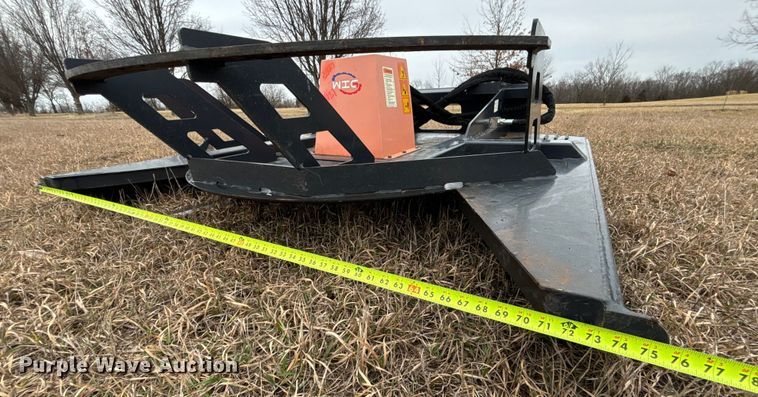 image for item FB3534 2025 WIG XN-GG01-72 skid steer rotary mower