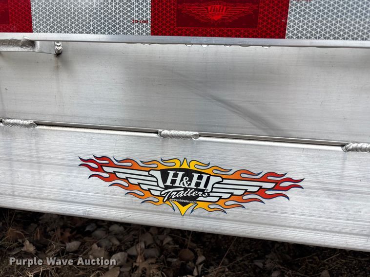image for item FB3542 2023 H&H H8222HDAD-140 equipment trailer