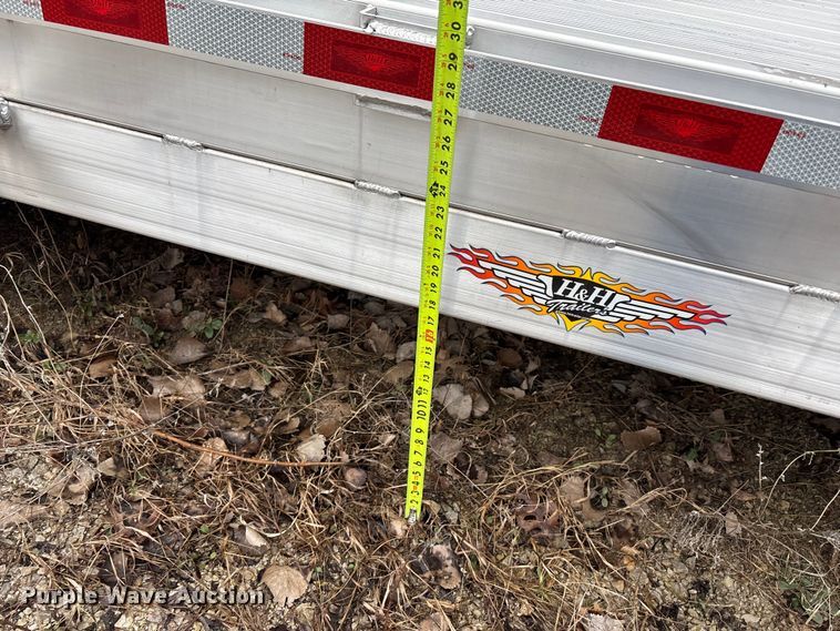 image for item FB3542 2023 H&H H8222HDAD-140 equipment trailer