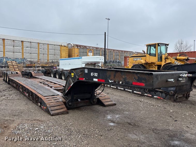 image for item FB3546 2000 Talbert 13DW-50SA-HRG-1-T1 lowboy equipment trailer
