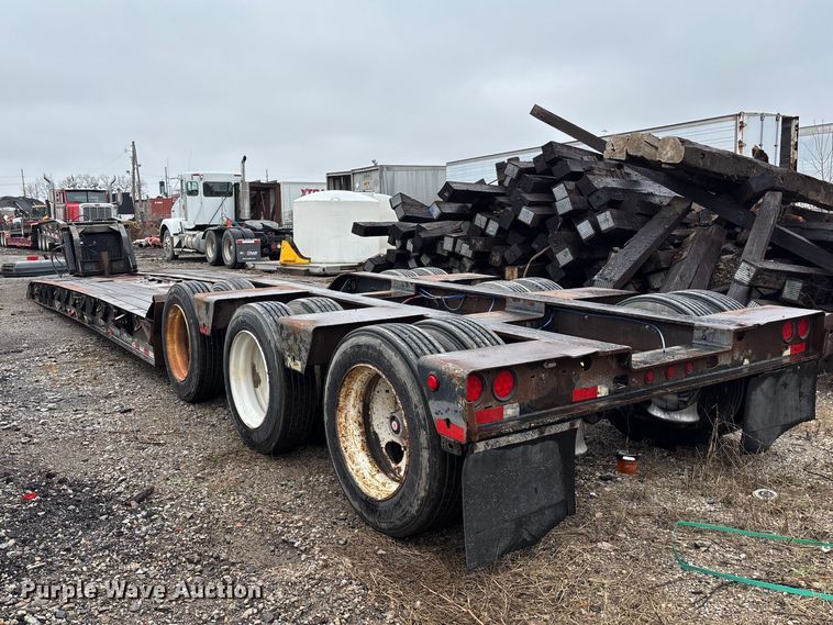 image for item FB3546 2000 Talbert 13DW-50SA-HRG-1-T1 lowboy equipment trailer
