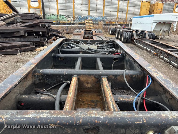 image for item FB3546 2000 Talbert 13DW-50SA-HRG-1-T1 lowboy equipment trailer