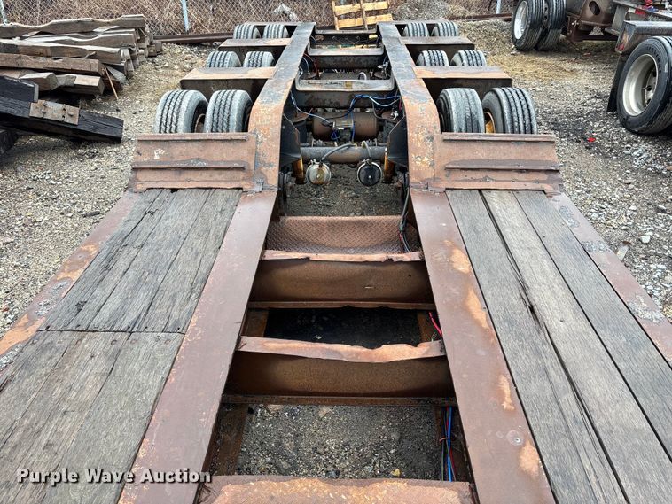 image for item FB3546 2000 Talbert 13DW-50SA-HRG-1-T1 lowboy equipment trailer