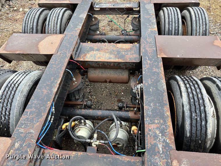 image for item FB3546 2000 Talbert 13DW-50SA-HRG-1-T1 lowboy equipment trailer