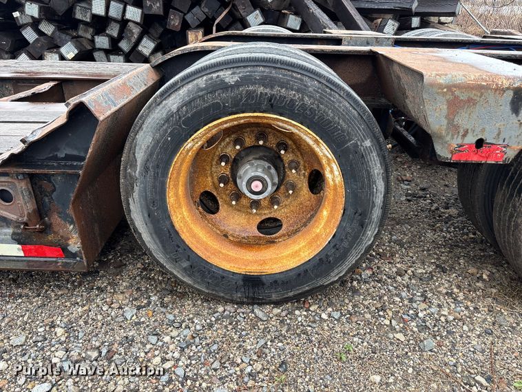 image for item FB3546 2000 Talbert 13DW-50SA-HRG-1-T1 lowboy equipment trailer