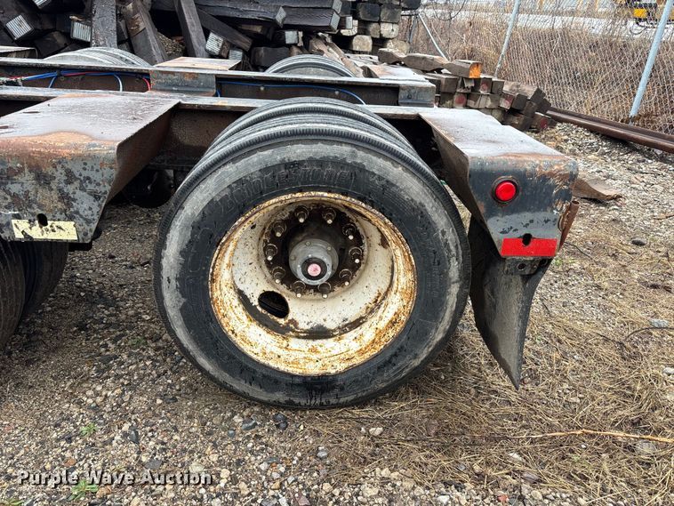 image for item FB3546 2000 Talbert 13DW-50SA-HRG-1-T1 lowboy equipment trailer