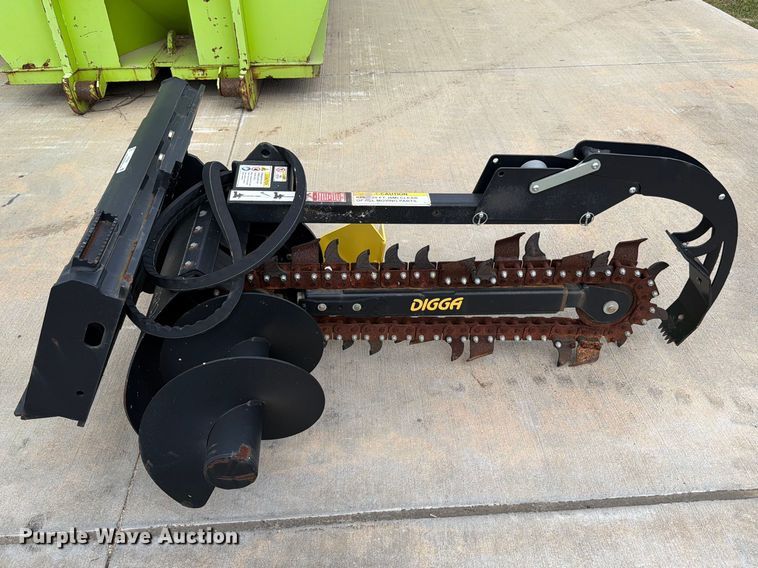 image for item FB7993 Digga BFT-000017 skid steer trencher