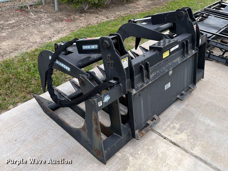 image for item FB7996 Blue Diamond 106450 skid steer grapple bucket