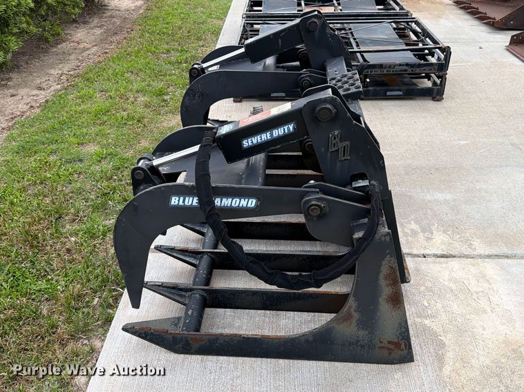 image for item FB7996 Blue Diamond 106450 skid steer grapple bucket