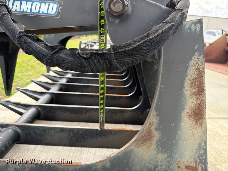 image for item FB7996 Blue Diamond 106450 skid steer grapple bucket