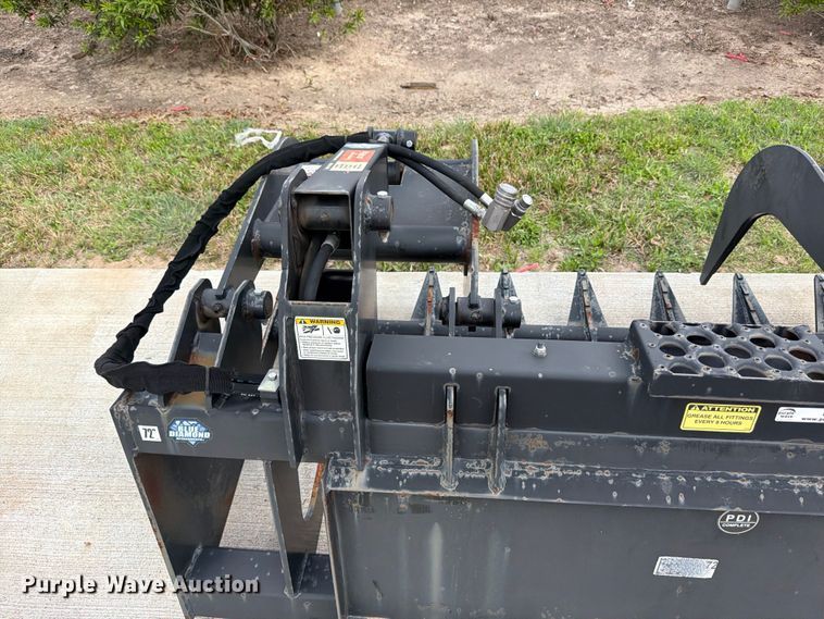 image for item FB7996 Blue Diamond 106450 skid steer grapple bucket