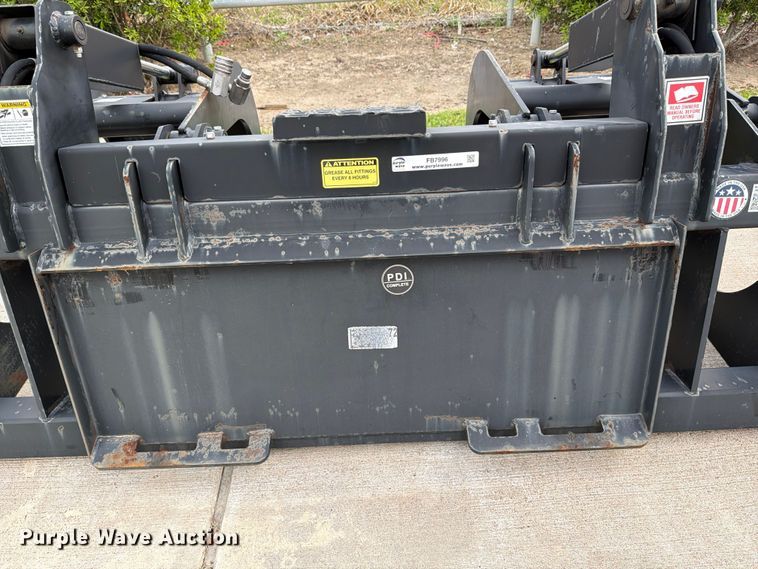 image for item FB7996 Blue Diamond 106450 skid steer grapple bucket