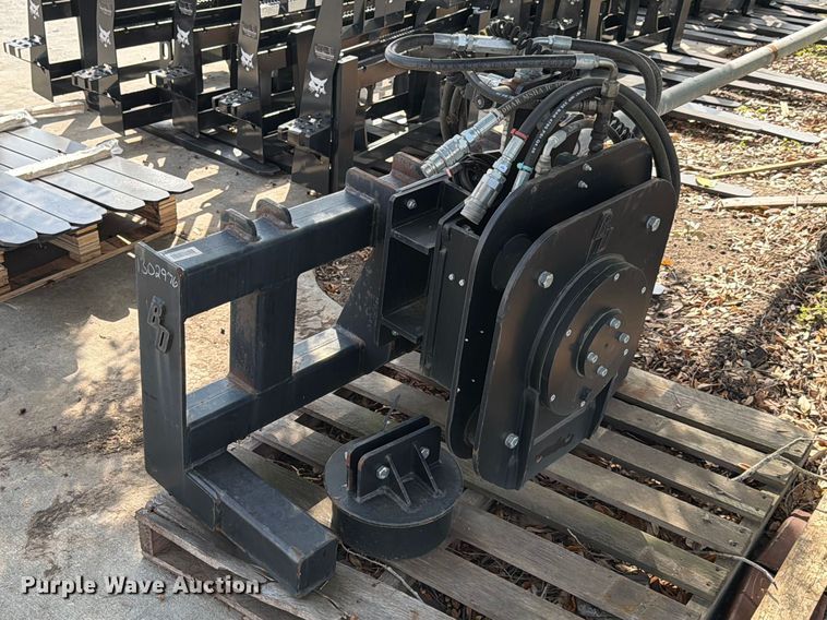 image for item FB7998 Blue Diamond 100505 skid steer post driver