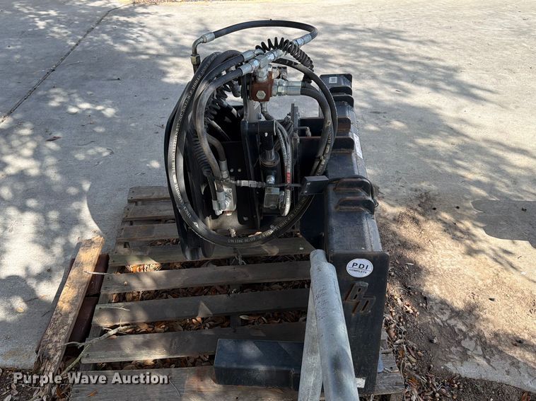 image for item FB7998 Blue Diamond 100505 skid steer post driver