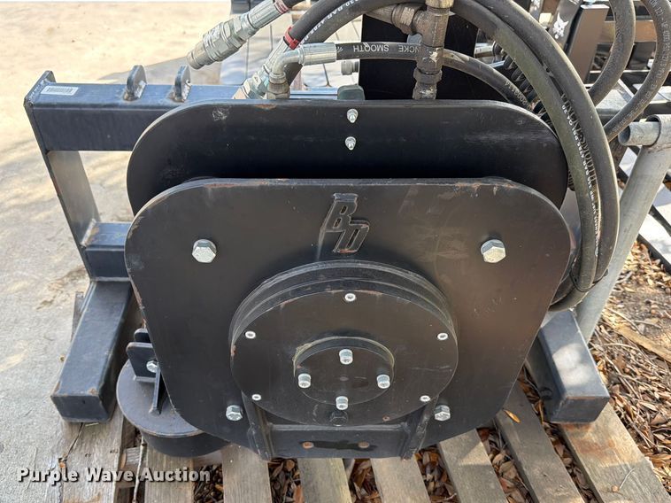 image for item FB7998 Blue Diamond 100505 skid steer post driver