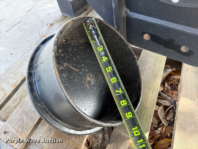 image for item FB7998 Blue Diamond 100505 skid steer post driver