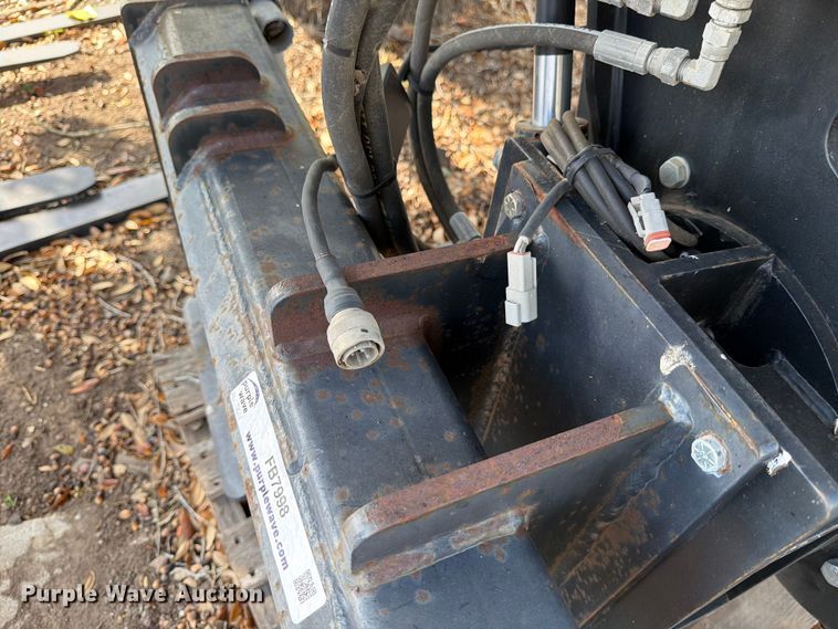 image for item FB7998 Blue Diamond 100505 skid steer post driver