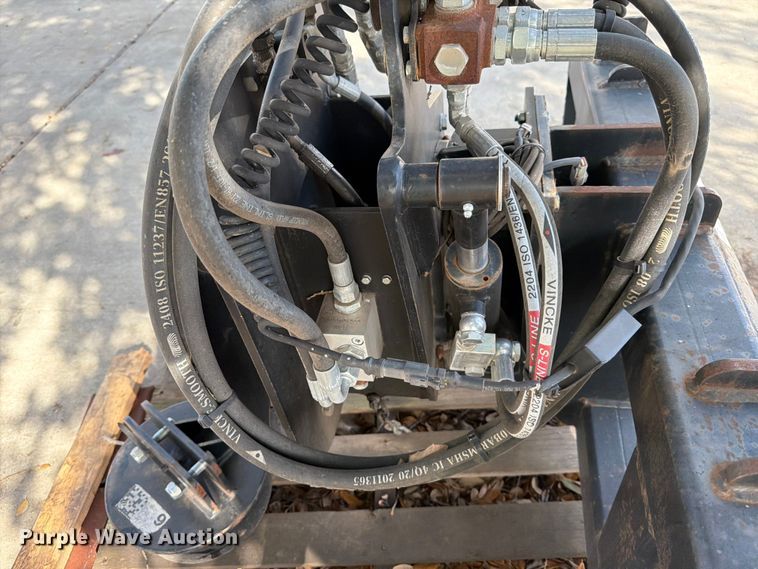 image for item FB7998 Blue Diamond 100505 skid steer post driver