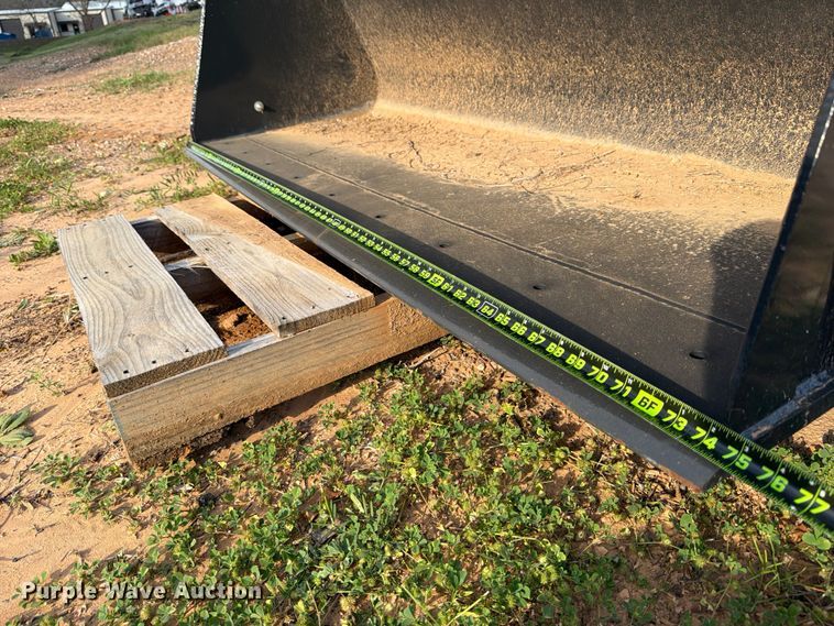 image for item FB8002 Bobcat GP 1.9M BT skid steer bucket