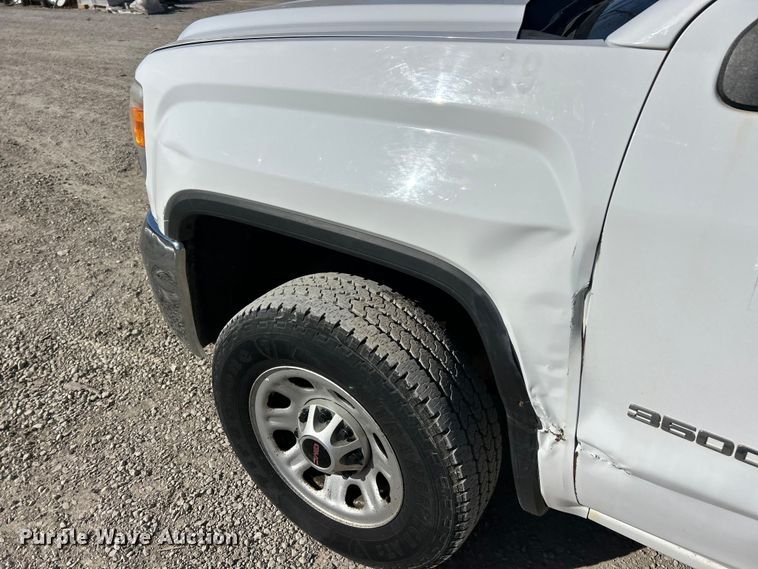 image for item FC5065 2015 GMC Sierra 3500HD Ext. Cab utility bed pickup truck